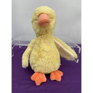 Douglass 8 inch Soft Yellow Duck Plastic Eyes Orange Nose and Feet 2022 pellets